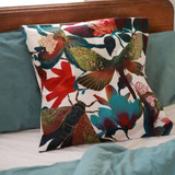 Magnolia & Moths Cushion Cover by Flox