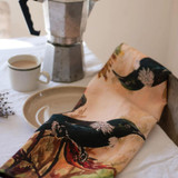 Tūī/Parson Bird Tea Towel by Ali Davies
