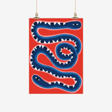 Snake Tea Towel by Studio Soph