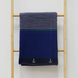 Admiral Blue Beach Towel by Seneca