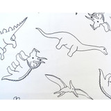 Dino Print Brolly Sheets by Brolly Sheets