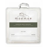 100% NZ Wool Cot Mattress Topper by Moemoe