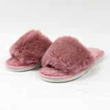 Blush Classic Slide Plush Slippers by Honeydew