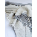 Muslin Blankets by Stoked NZ - Grey