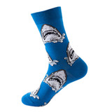 Blue Shark Attack Socks by outta SOCKS