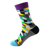 3D Purple Socks by outta SOCKS