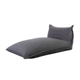 Noosa Outdoor Lounge Chaise by Le Forge - Charcoal