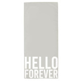 Hello Forever Quick Dry Oversized Beach Towel by Santa Barbara Design Studio