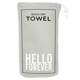 Hello Forever Quick Dry Oversized Beach Towel by Santa Barbara Design Studio