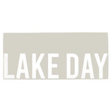 Lake Day Quick Dry Oversized Beach Towel by Santa Barbara Design Studio