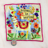 Normal is Boring So Soft Washcloth by Natural Life