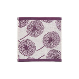 Purple Pompom Towels by Tranquillo - Wash Cloth
