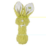 Woolly Bunnie Post Rattle by Stephan Baby - Green