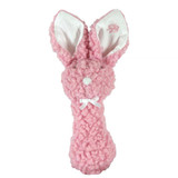 Woolly Bunnie Post Rattle by Stephan Baby - Pink