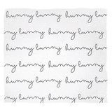 Hunny Bunny Face to Face Swaddle Blanket by Stephan Baby