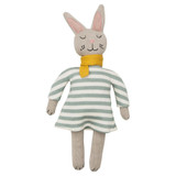 Bunny Cuddly Animal with Scarf by Tranquillo
