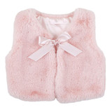 Pink Fur Vest by Stephan Baby