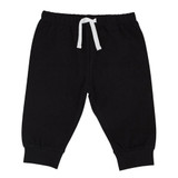 XO Black Pants (6-12 Months) by Stephan Baby