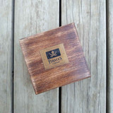 Brass Compass In Timber Box - Pirate by Backyard
