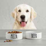 Beer Ceramic Pet Bowl by 47th & Main