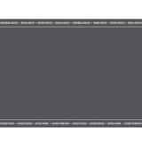 Good Food Good Mood Paper Table Runner by Santa Barbara Design Studio