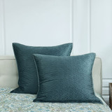 Terrace Quilt Set - Storm by MM Linen - Euro Terrace Quilt Set - Storm by MM Linen - Euro