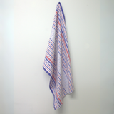 Red/Blue/White Commercial No. 10 Tea Towel by Good Linen Co