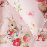 Strawberry Garden Duvet Cover Set by Squiggles