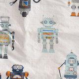 Retro Robot Duvet Cover Set by Squiggles