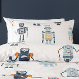 Retro Robot Duvet Cover Set by Squiggles