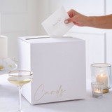 Modern Luxe Wedding Card Box