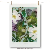 Titipounamu & Karamu - A4 (Gen 2) - Print by Flox