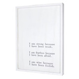 Word Board - I Am Strong by Santa Barbara Design Studio