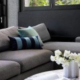 Cooper Rectangle Cushion By Bambury - Ocean