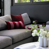 Cooper Rectangle Cushion By Bambury - Berry