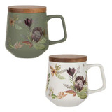 Leura Starter Pack 12 Mug + Coaster Set by Ladelle