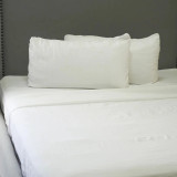 Stonewashed Linen Sheeting by Vida