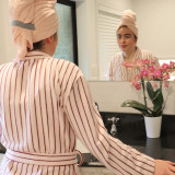 Toweling Hair Wrap by Honeydew
