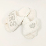 MRS Crossover Plush Slippers by Honeydew