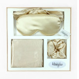 Satin Boxed Sleep Set by Honeydew - Champagne