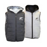 Reversible Puffa Vest - Black / Grey by All Blacks