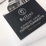 Luxe Flannelette White Sheeting by Bellini