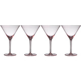 Blush Martini Glass