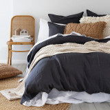 French Linen Duvet Cover Set by Bambury
