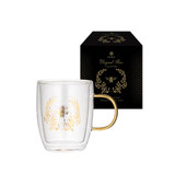 Elegant Bee D/Walled Glass Mug by Ashdene