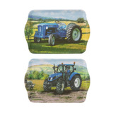 Tractors Then/Now Ford 2pk Scatter Tray by Ashdene