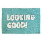 LOOKING GOOD Novelty Bath Mat - Seafoam
