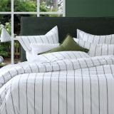 Cape Stripe Leaf Duvet Cover Set
