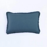 Laundered Linen Tassel Ocean Pillowcover