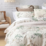 Briar Natural Duvet Cover Set Closeup